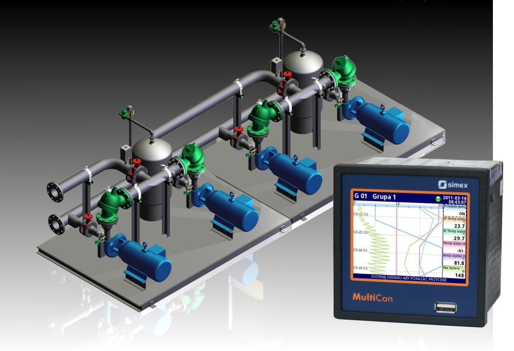 Time profiles at industrial applications